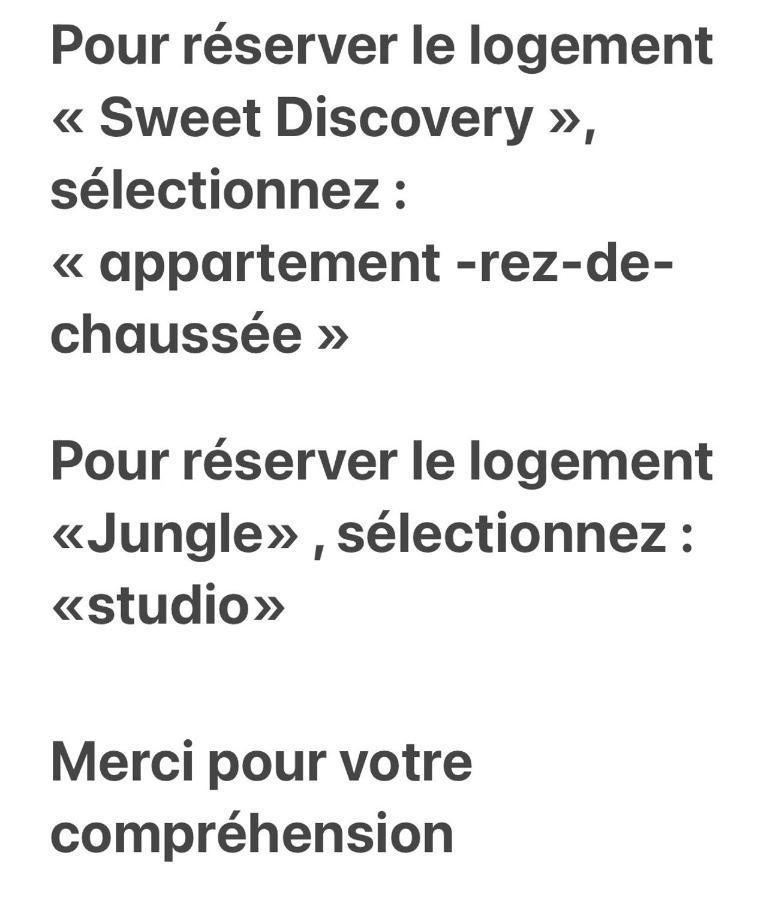 Sweet Discovery & Jungle Bourges Exteriör bild